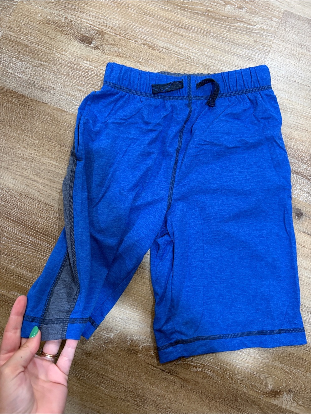 Kids Athletic Blue Active Shorts
